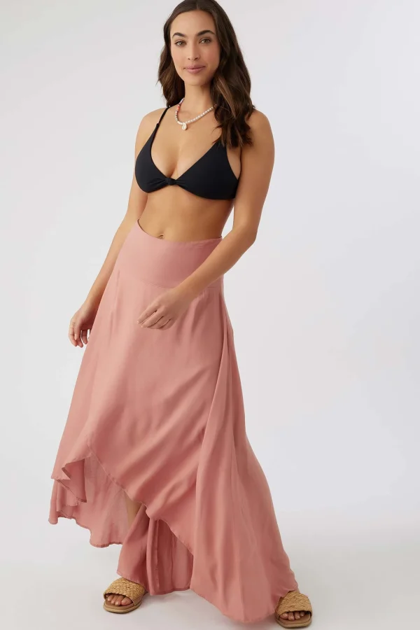 O’Neill AMBROSIO HIGH-LOW MAXI SKIRT^Women Bottoms