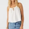 O’Neill ANYA CRINKLE DOUBLE GAUZE TANK TOP^Women Tops