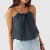 O’Neill ANYA CRINKLE DOUBLE GAUZE TANK TOP^Women Tops