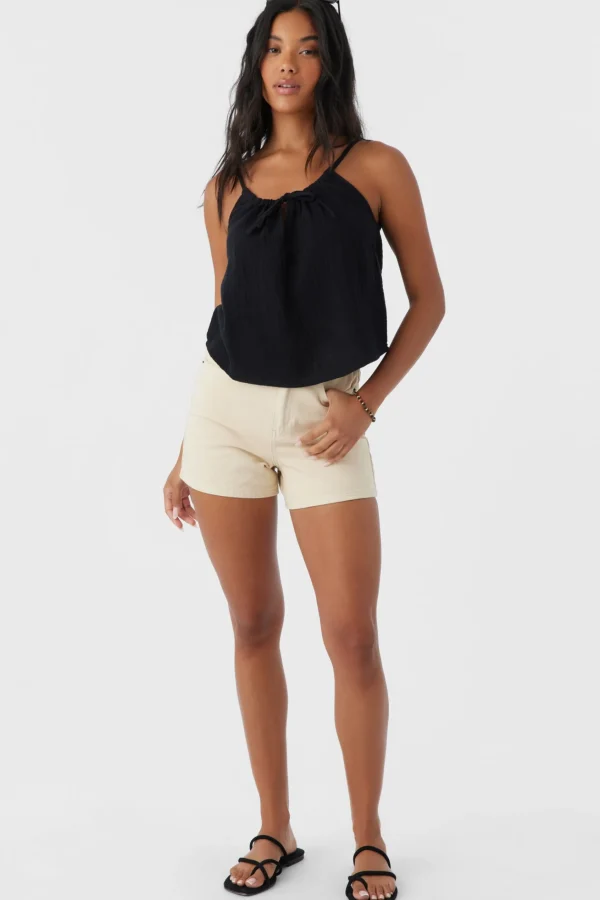 O’Neill ANYA CRINKLE DOUBLE GAUZE TANK TOP^Women Tops