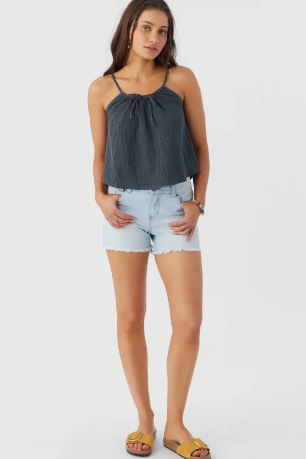 O’Neill ANYA CRINKLE DOUBLE GAUZE TANK TOP^Women Tops