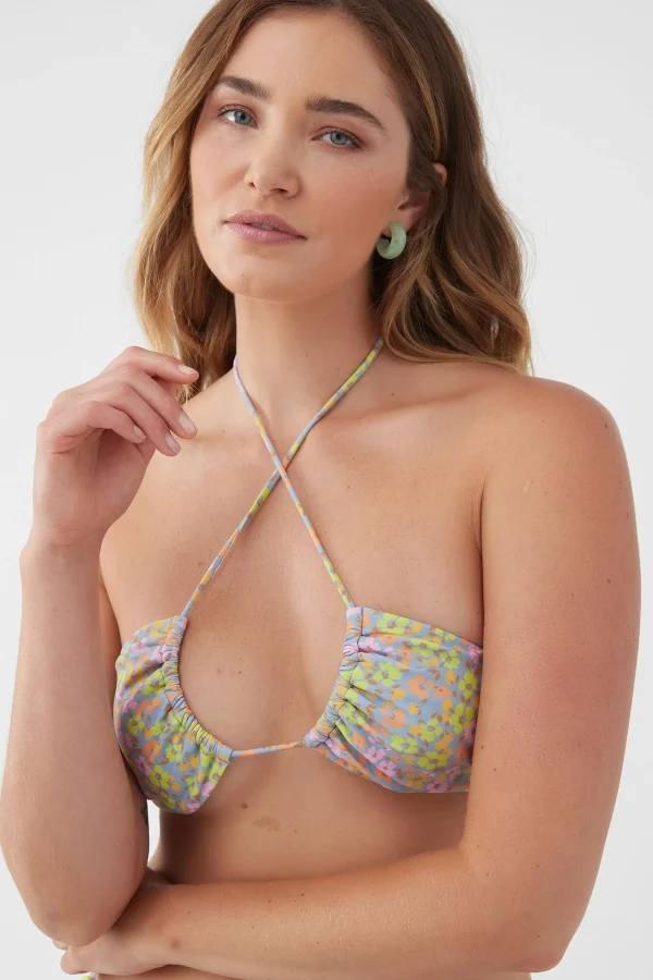 O’Neill BEATRIZ DITSY EMBRY MULTI-WAY TRI TOP^Women Halter | Triangle