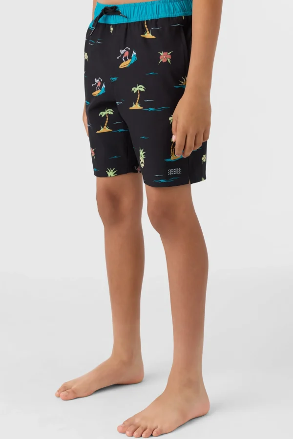 O’Neill BOY'S HERMOSA ELASTIC WAIST 16" SWIM TRUNKS^Kids/BOY Boardshorts