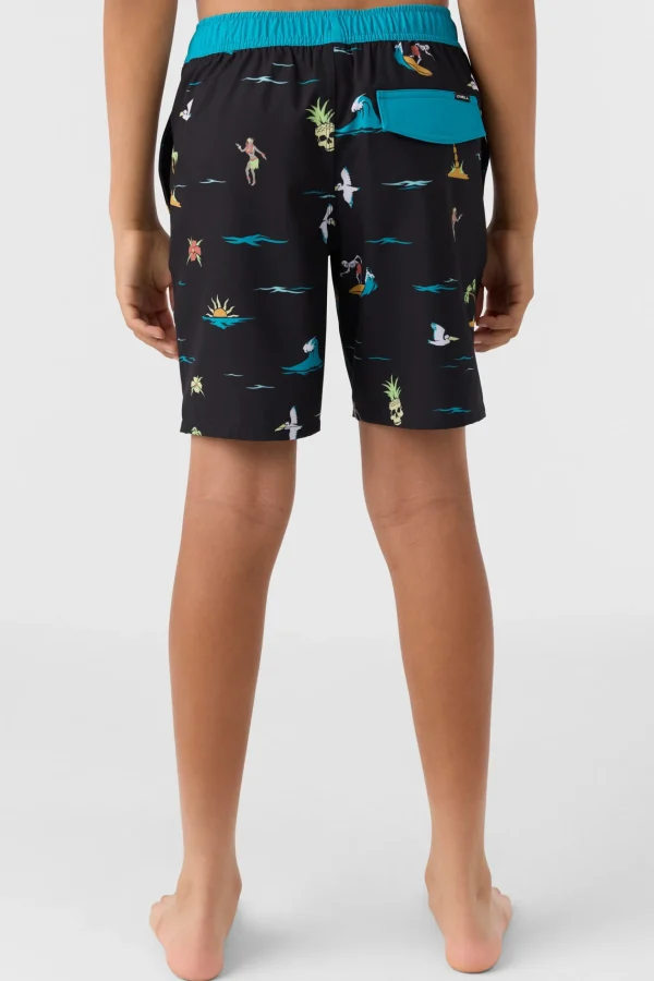 O’Neill BOY'S HERMOSA ELASTIC WAIST 16" SWIM TRUNKS^Kids/BOY Boardshorts