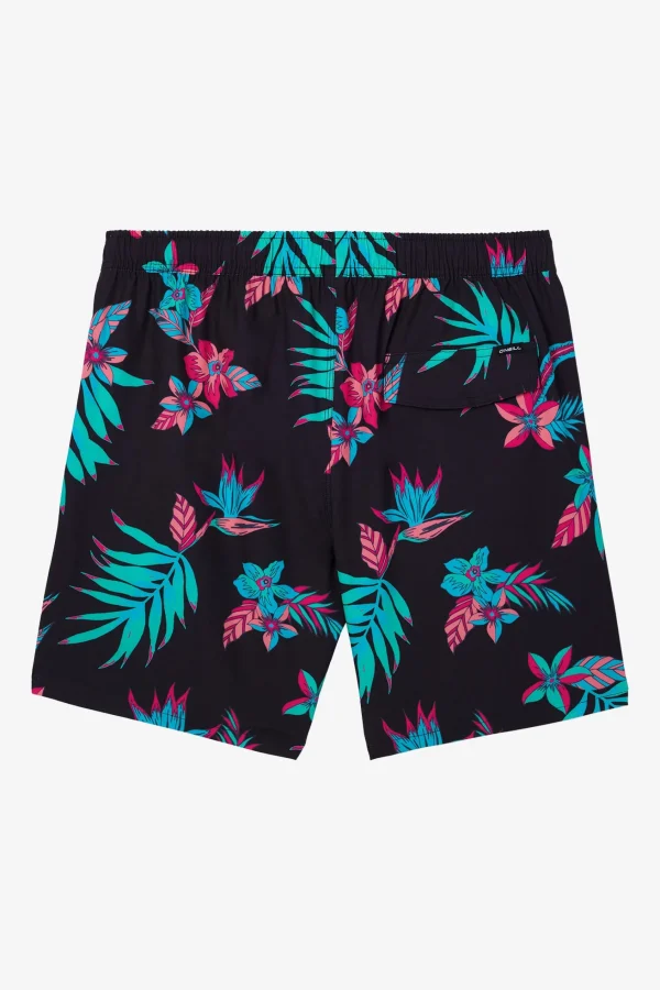 O’Neill BOY'S HERMOSA ELASTIC WAIST 16" SWIM TRUNKS^Kids/BOY Boardshorts