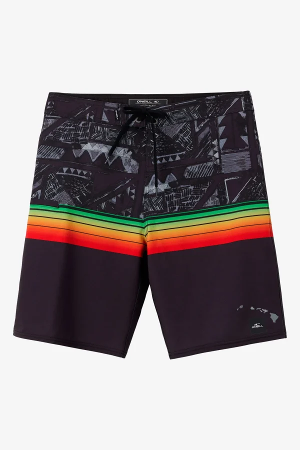 O’Neill BOY'S HYPERFREAK HEAT HAWAII 17" BOARDSHORTS^Kids/BOY Boardshorts