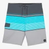 O’Neill BOY'S LENNOX STRIPE 18" BOARDSHORTS^Kids/BOY Boardshorts