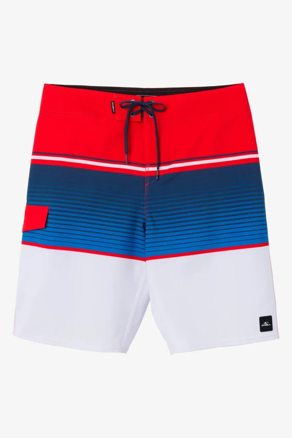 O’Neill BOY'S LENNOX STRIPE 18" BOARDSHORTS^Kids/BOY Boardshorts