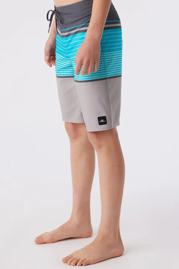 O’Neill BOY'S LENNOX STRIPE 18" BOARDSHORTS^Kids/BOY Boardshorts