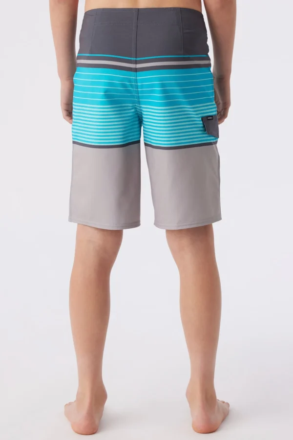 O’Neill BOY'S LENNOX STRIPE 18" BOARDSHORTS^Kids/BOY Boardshorts