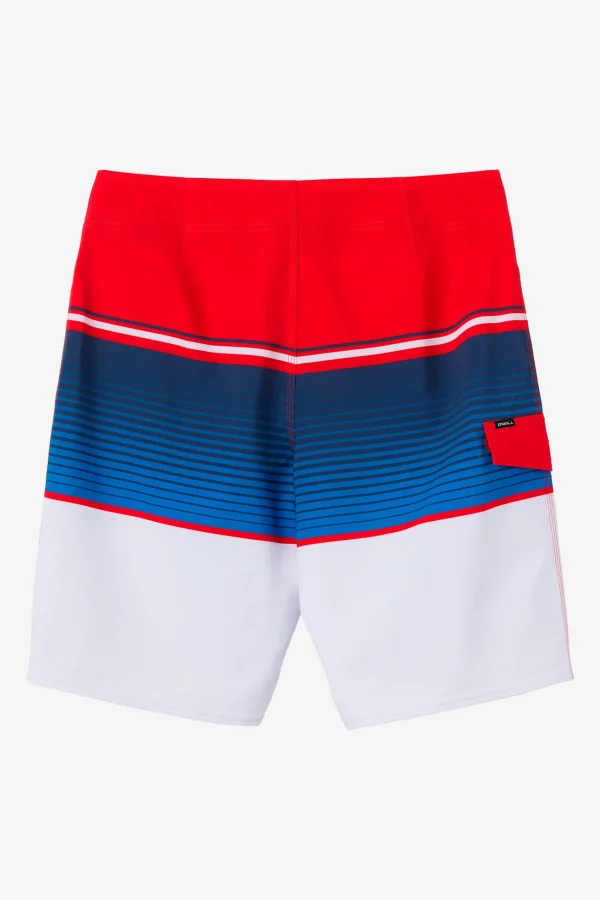 O’Neill BOY'S LENNOX STRIPE 18" BOARDSHORTS^Kids/BOY Boardshorts