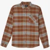 O’Neill BOY'S REDMOND PLAID STRETCH FLANNEL^Kids/BOY Tops