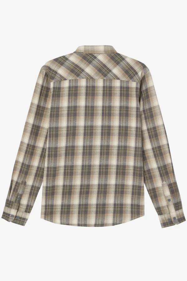 O’Neill BOY'S REDMOND PLAID STRETCH FLANNEL SHIRT^Kids/BOY Tops