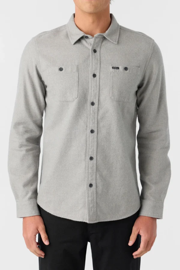 O’Neill BREAKWATER SOLID FLANNEL STANDARD FIT SHIRT^ Shirts & Flannels