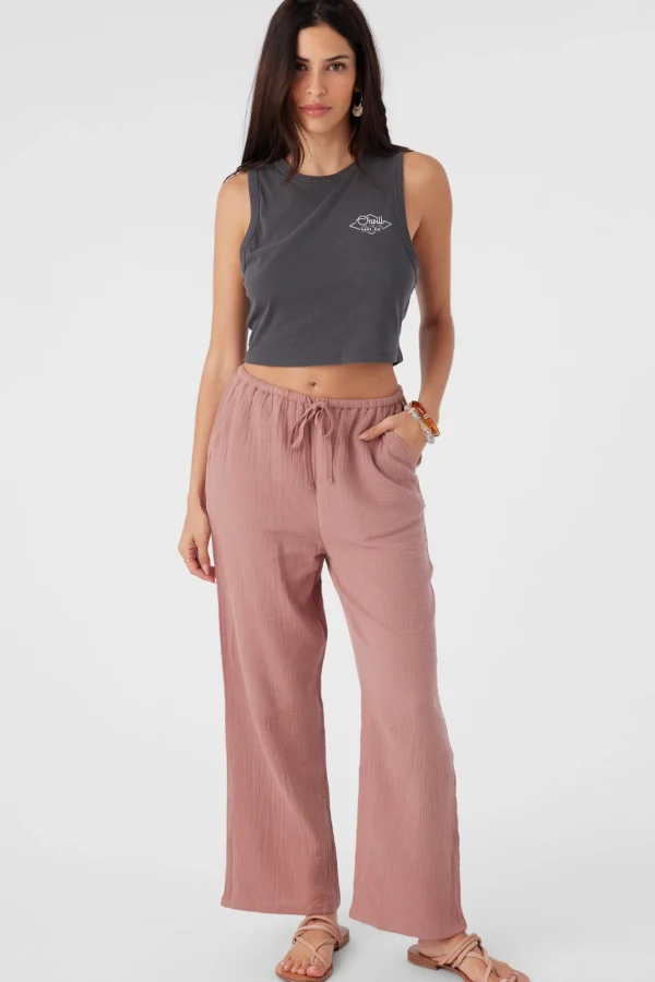 O’Neill BRENDA CRINKLE DOUBLE GAUZE BEACH PANTS^Women Bottoms