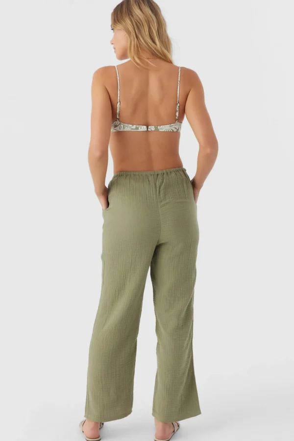 O’Neill BRENDA CRINKLE DOUBLE GAUZE BEACH PANTS^Women Cover-Ups | Bottoms