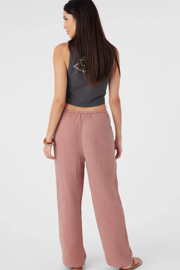 O’Neill BRENDA CRINKLE DOUBLE GAUZE BEACH PANTS^Women Bottoms