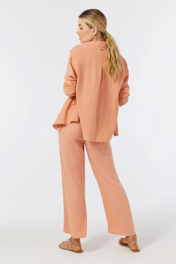 O’Neill BRENDA CRINKLE DOUBLE GAUZE BEACH PANTS^Women Cover-Ups | Bottoms