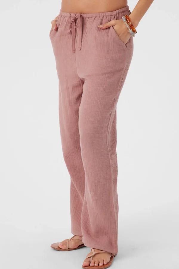 O’Neill BRENDA CRINKLE DOUBLE GAUZE BEACH PANTS^Women Bottoms