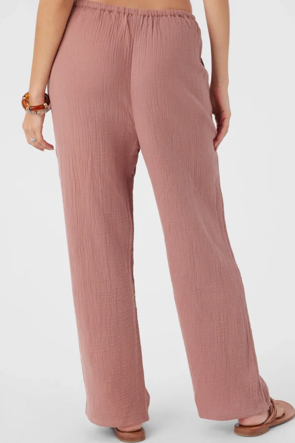 O’Neill BRENDA CRINKLE DOUBLE GAUZE BEACH PANTS^Women Bottoms