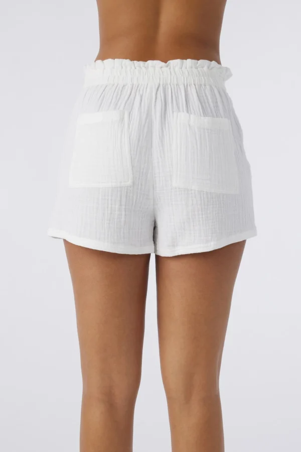 O’Neill CARLA CRINKLE DOUBLE GAUZE BEACH SHORTS^Women Cover-Ups