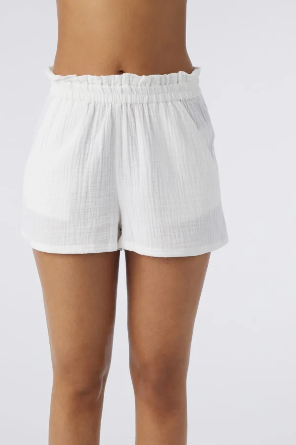 O’Neill CARLA CRINKLE DOUBLE GAUZE BEACH SHORTS^Women Cover-Ups