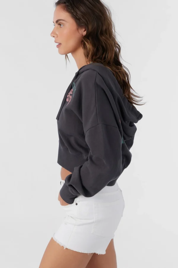 O’Neill DARCIE HOODED ZIP FLEECE JACKET^Women Graphic Tees & Tanks