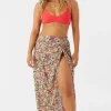 O’Neill EDEN DITSY HANALEI MAXI SKIRT COVER-UP^Women Cover-Ups