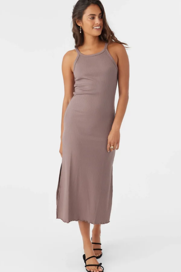 O’Neill ERES RIB KNIT MIDI DRESS^Women Dresses