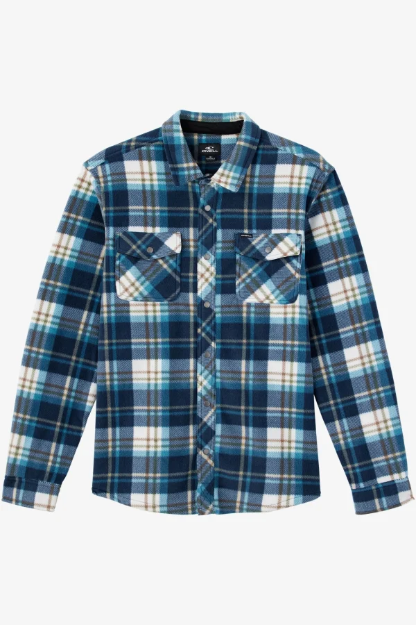 O’Neill GLACIER STANDARD FIT SUPERFLEECE OVERSHIRT^ Shirts & Flannels