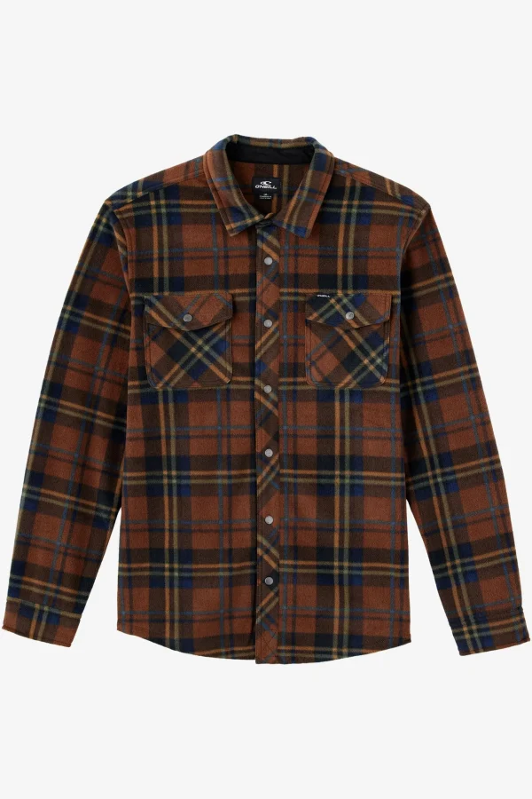 O’Neill GLACIER STANDARD FIT SUPERFLEECE OVERSHIRT^ Shirts & Flannels