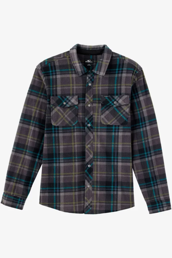 O’Neill GLACIER STANDARD FIT SUPERFLEECE OVERSHIRT^ Shirts & Flannels