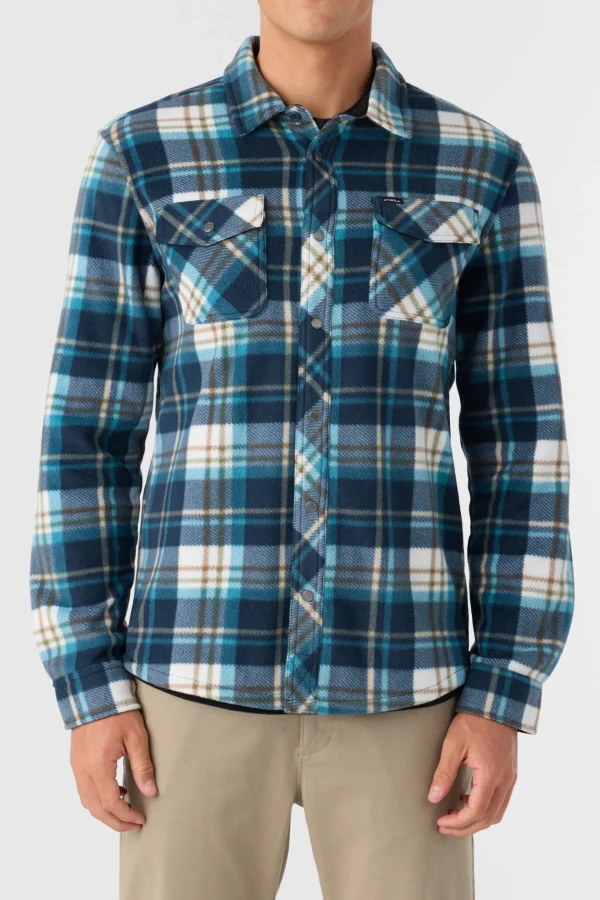 O’Neill GLACIER STANDARD FIT SUPERFLEECE OVERSHIRT^ Shirts & Flannels