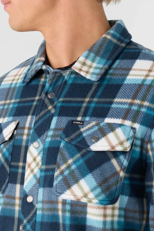 O’Neill GLACIER STANDARD FIT SUPERFLEECE OVERSHIRT^ Shirts & Flannels