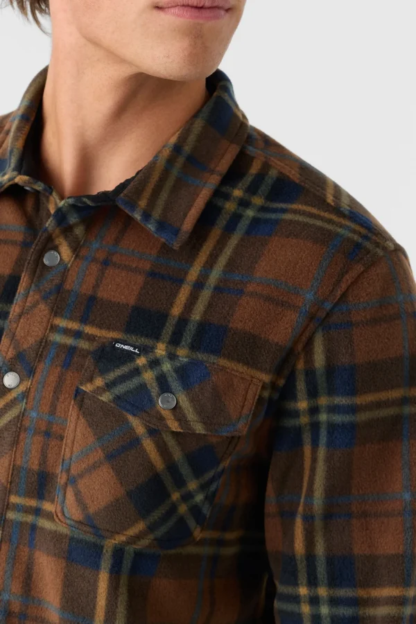 O’Neill GLACIER STANDARD FIT SUPERFLEECE OVERSHIRT^ Shirts & Flannels