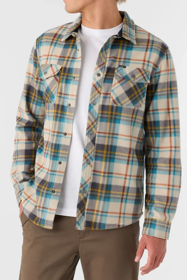 O’Neill GLACIER STANDARD FIT SUPERFLEECE OVERSHIRT^ Shirts & Flannels