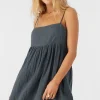 O’Neill HADIA CRINKLE DOUBLE GAUZE MINI DRESS^Women Cover-Ups