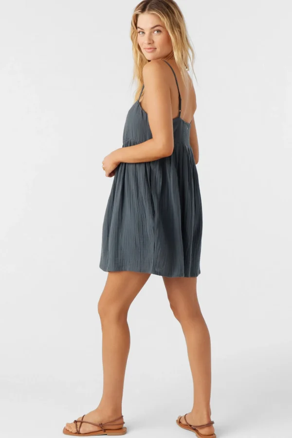 O’Neill HADIA CRINKLE DOUBLE GAUZE MINI DRESS^Women Cover-Ups