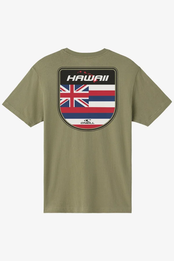 O’Neill HAWAII BADGE STANDARD FIT TEE^ Tees