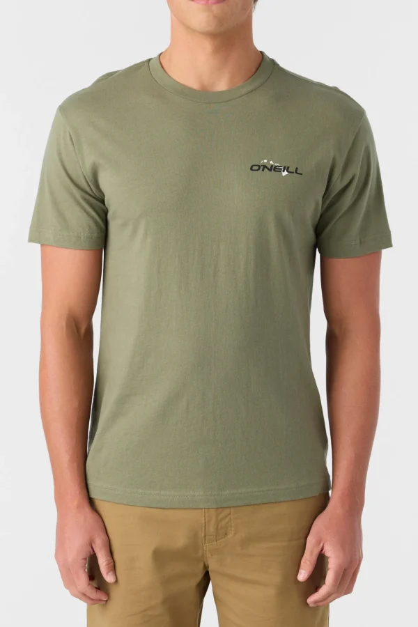 O’Neill HAWAII BADGE STANDARD FIT TEE^ Tees