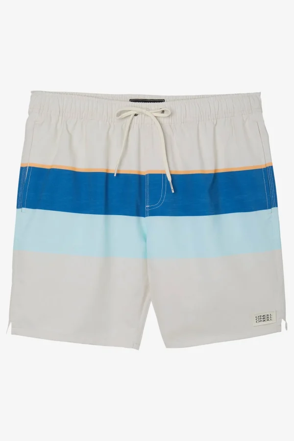 O’Neill HERMOSA ELASTIC WAIST 17" SWIM TRUNKS^ Side Pockets