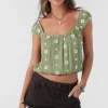 O’Neill HUGHES EMBROIDERED GEO TOP^Women Tops