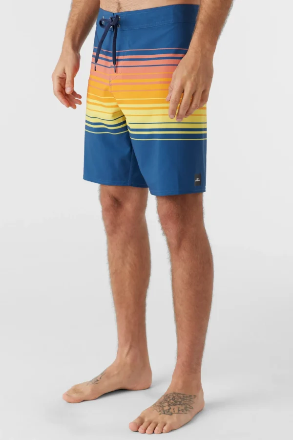 O’Neill HYPERFREAK HEAT STRIPE LINE 19" BOARDSHORTS^ Performance