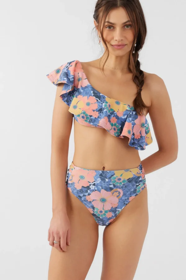 O’Neill JADIA FLORAL LONG BEACH HIGH WAIST CHEEKY BOTTOMS^Women Cheeky | Bikini Bottoms