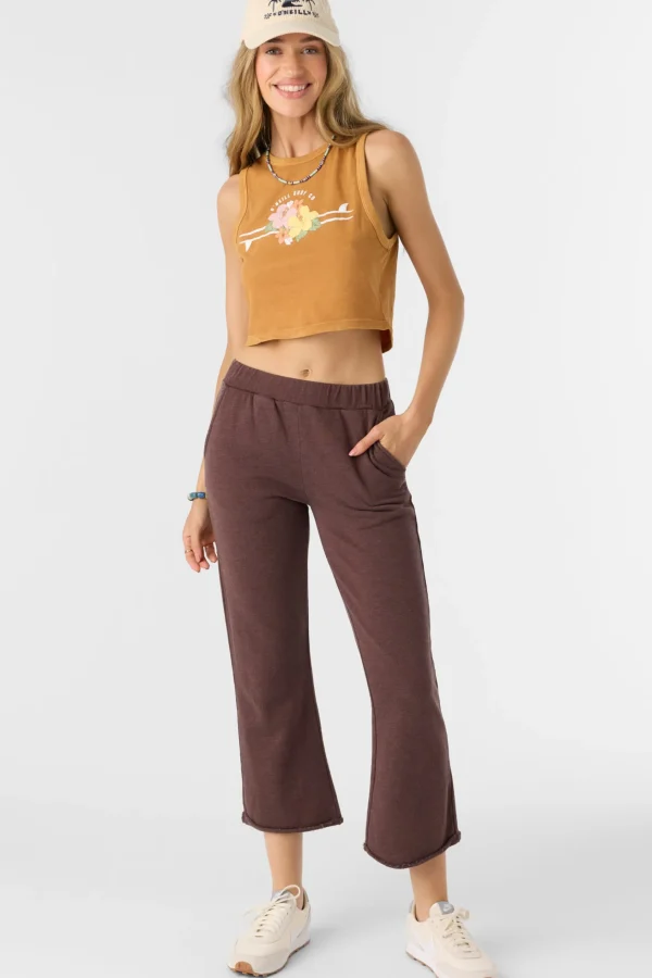 O’Neill KARMA FRENCH TERRY CROPPED LOUNGE PANTS^Women Bottoms