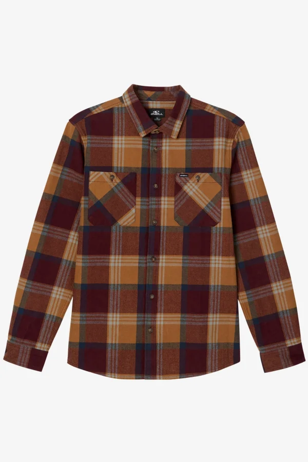 O’Neill LANDMARKED FLANNEL LONG SLEEVE SHIRT^ Shirts & Flannels