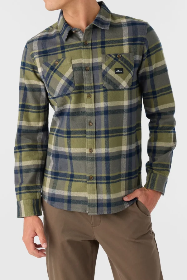 O’Neill LANDMARKED FLANNEL STANDARD FIT LONG SLEEVE SHIRT^ Shirts & Flannels