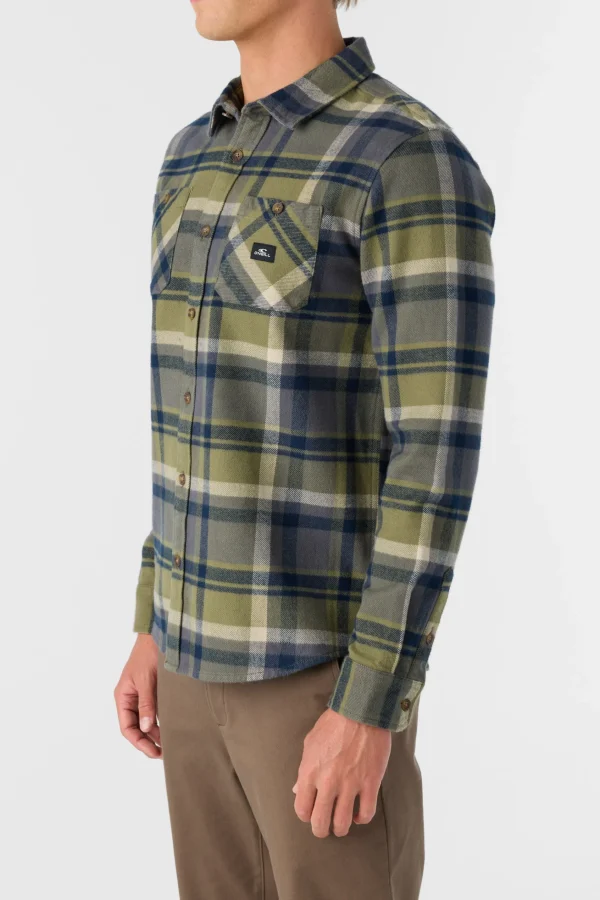 O’Neill LANDMARKED FLANNEL STANDARD FIT LONG SLEEVE SHIRT^ Shirts & Flannels