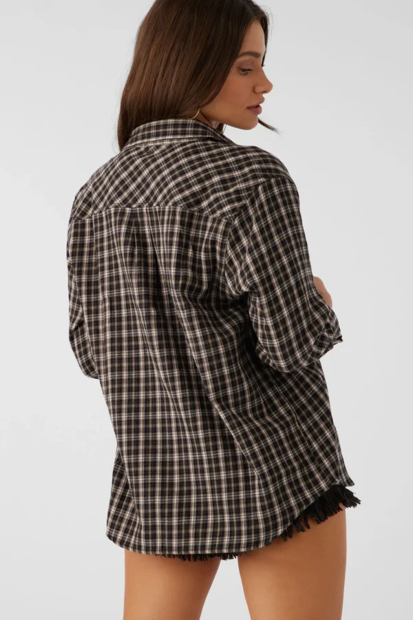 O’Neill LOGAN FLANNEL RELAXED FIT SHIRT^Women Tops