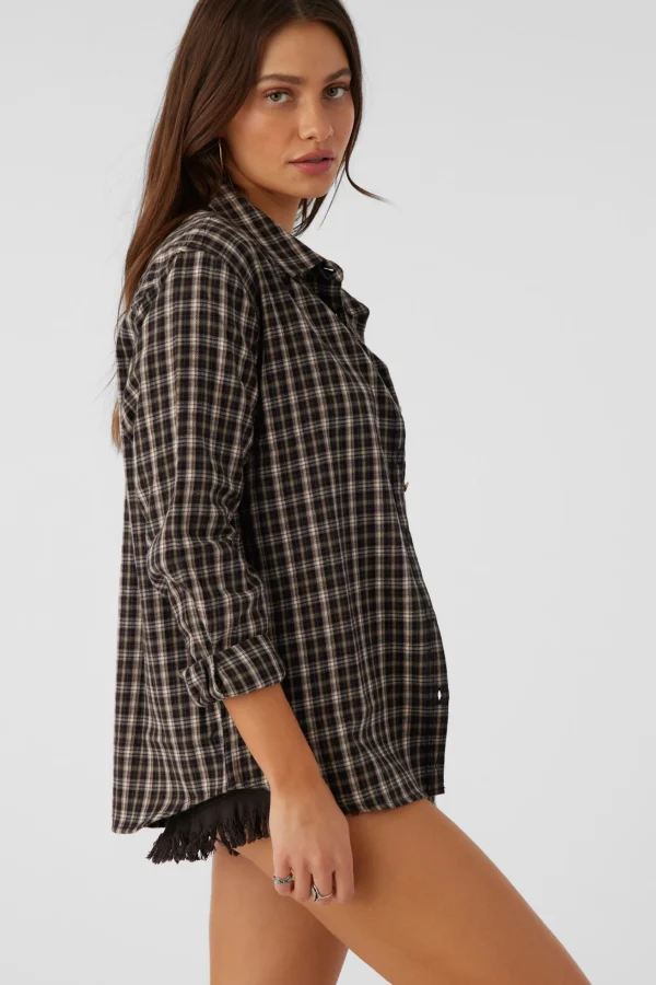 O’Neill LOGAN FLANNEL RELAXED FIT SHIRT^Women Tops